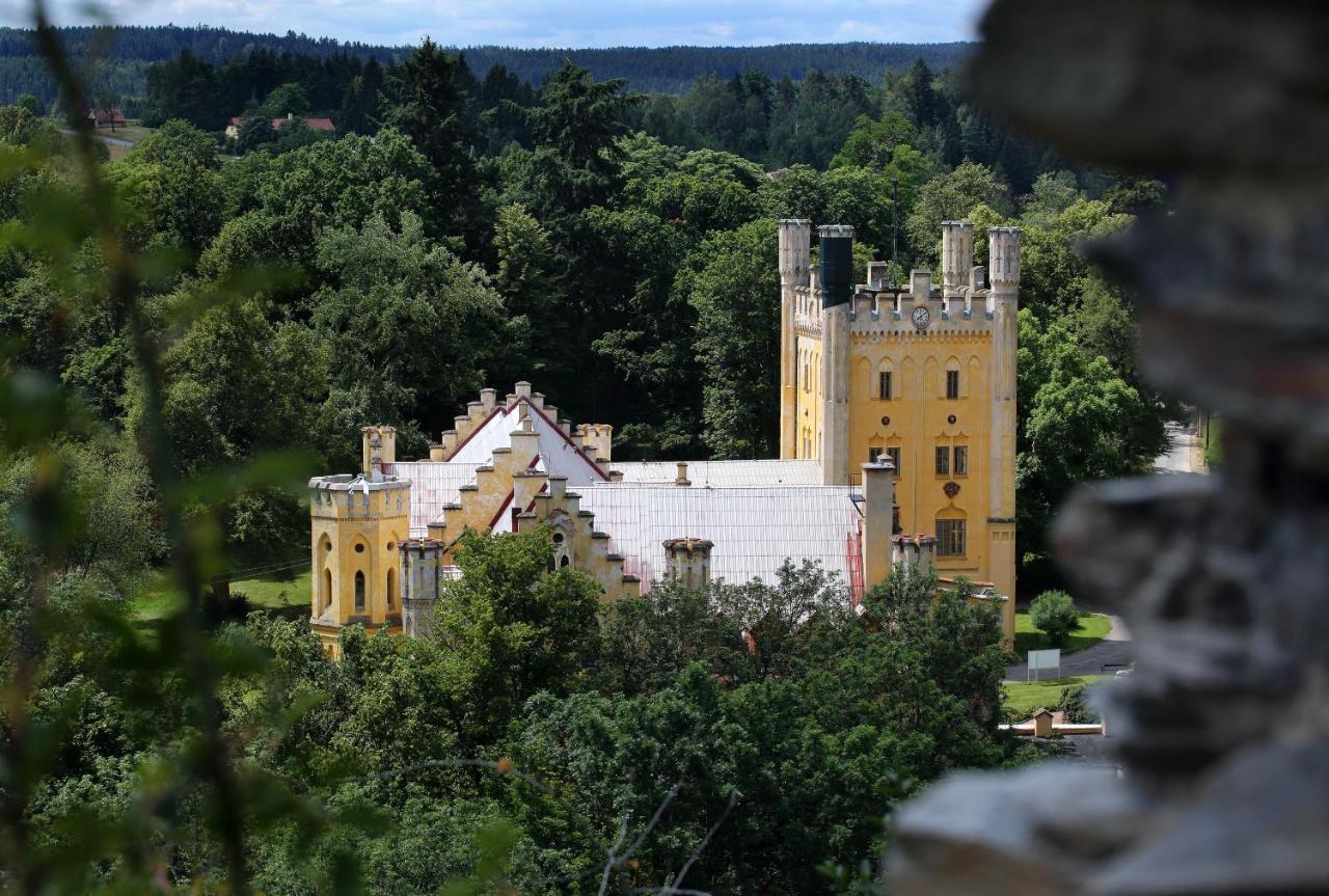 Hotel Zámek Nečtiny Esterno foto